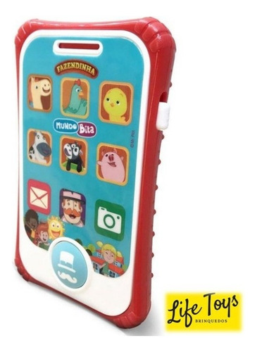 Brinquedo Mundo Bita Smartphone Fazendinha Yes Toys 20119