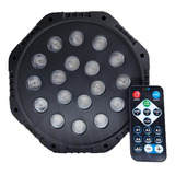 Proyector Led Rgb Soquete E27, Luces Luz Fiesta 18 Leds