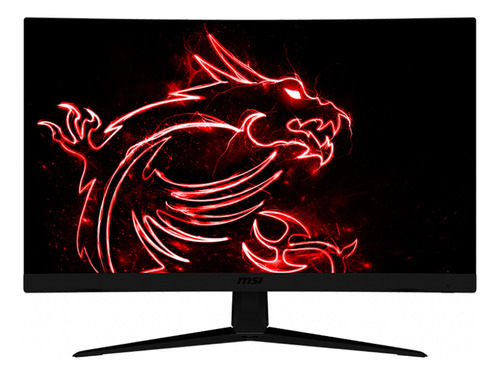 Monitor Gamer Curvo Msi Optix G27c5 Led 27  Negro 100v/240v