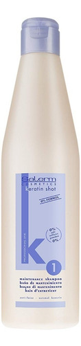 Salerm Shampoo Alisador Keratin Shot 500ml  