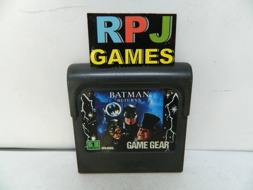 Batman Returns Original P/ Game Gear - Loja Fisica Rj