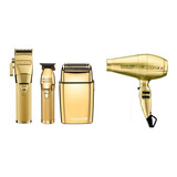 Combo Babyliss Corte + Collection + Secador Porto Fino Gold