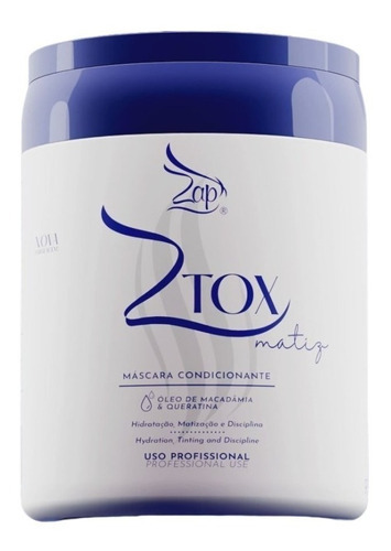 Zap Botox Matizador Bluetox Blue Mask 950g