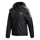 Chamarra Casual adidas W Ess Ins Ho J Negro Para Mujer