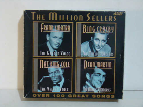 Cd - The Million Sellers - F.sinatra/b.crosby/n.k.cole/dean 