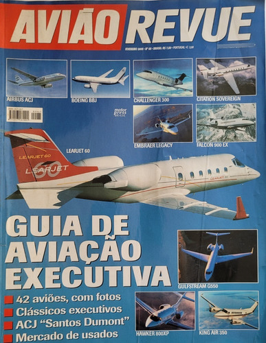 Revista Antiga - Avião Revue Edição 65