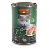 Alimento Leonardo Quality Selection Para Gato Adulto Sabor Pato En Lata De 400g