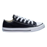 Tenis Converse All Star Negro/ Blanco Chuck Taylor Mod.m9166