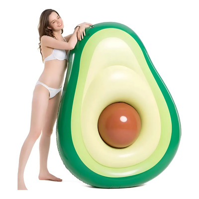 Flotador Inflable Para Piscina De Aguacate Con Bola, Diversi | Envío gratis