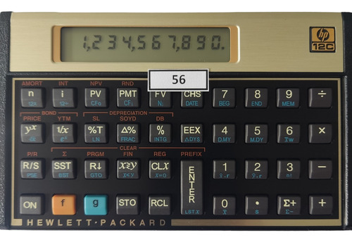 Calculadora Financeira Hp 12c Gold Português Modelo 56