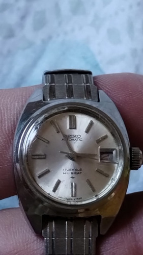 Relógio Seiko Automático Feminino Antigo Funcionando #av