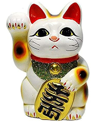 Fabricado En Japon Gato De La Suerte Tokoname Porcelana) Col