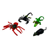 Animales Bichos De Goma Cotillon Ideal Sounenir X12 Unidades