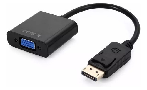 Cabo Adaptador Displayport Macho X Vga Femea 