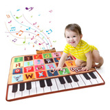 Bluejay Alfombrilla De Piano Para Bebé, Teclado Musical, J.