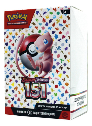 Pokémon Tcg Escarlata Y Purpura 151 - 60 Cartas Español