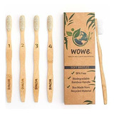 Estilo De Vida Wowe Orgánico Natural De Bambú Del Cepillo De