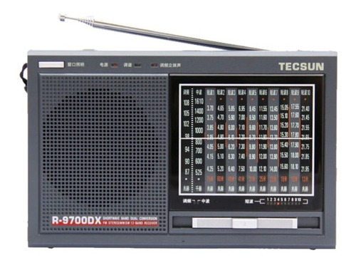 Rádio Tecsun R-9700 Dx