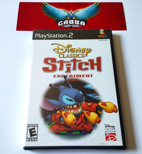 Disney Stitch Experiment 626 Ps2 Original Lacrado