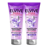 Tratamiento Elvive L'oréal Paris Hidra Hialurónico Pack X2