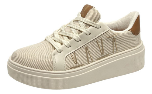 Tenis Casual Conforto Flatform Inverno Tendência Vizzano