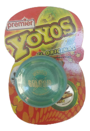 Yoyo Premier Original Verde-azul Claro Galaxia Nuevo Yo-yo
