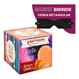 Vela Beijável Sabor Caramelo+brinde Experiência  Romântica!