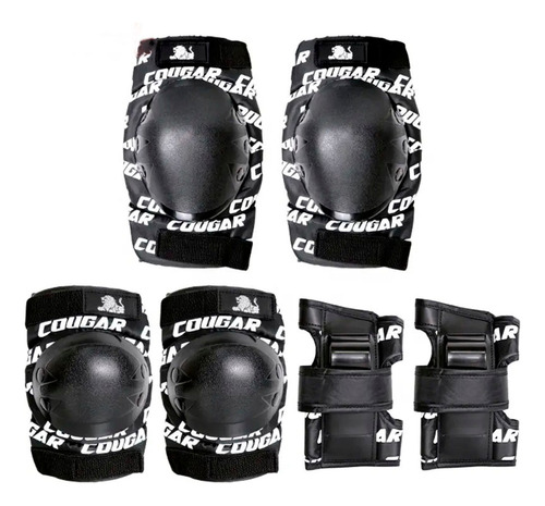 Set De Protecciones Semiprofesionales Cougar Mh900