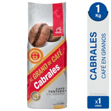 Café Cabrales Al Grano 1kg Tostado Libre Azucar Y Tacc