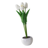 Tulipanes Flores Artificiales Con Luz Led Luz De Ambiente