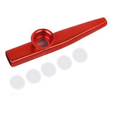 Liga Aluminium Kazoo Com Vermelho Diafragma