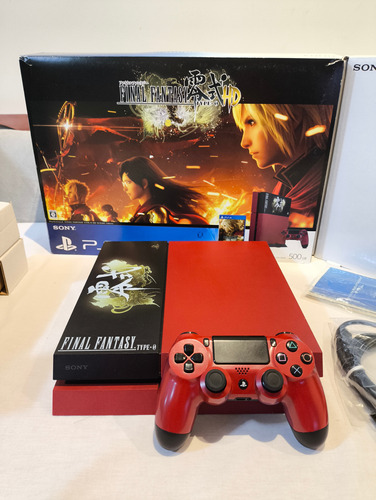 Playstation 4 Final Fantasy Type 0 Hd Suzaku Edition 500gb - Ps4 Fat Edição Final Fantasy