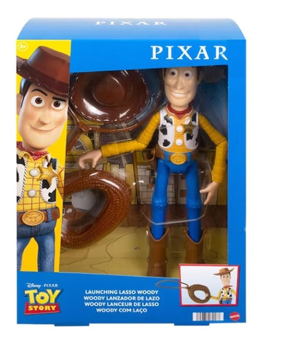 Toy Story Disney El Comisario Woody Con Lazo 