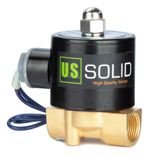 - 3/8 Pulgadas, Valvula Solenoide, Electrica, 12 V Cc, (resi