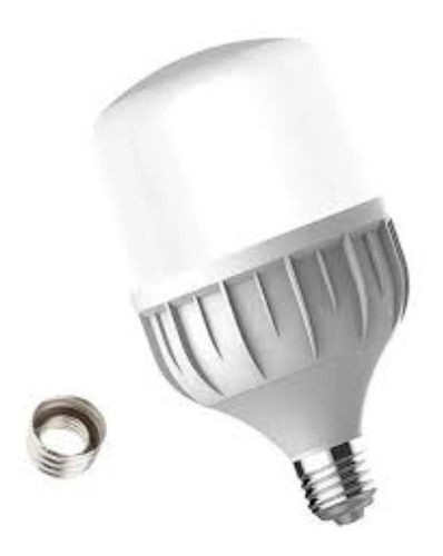 Lámpara Galponera 40w E27 High Power Luz Fria + Adaptador