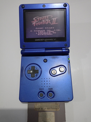 Game Boy Advanced Sp *detalhe