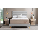 Colchón Somma, Base Cama Milano, Protector El Dorado 160x190