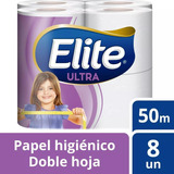 Papel Higiénico Elite  Doble Hoja Ultra 50mts 32 Rollos 