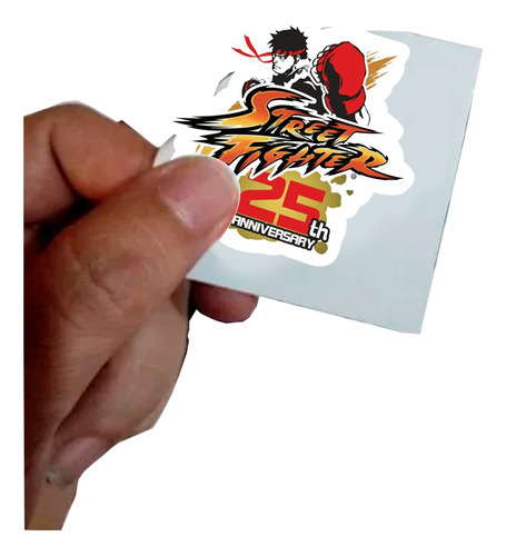 Sticker Calcomanias Pegatina Street Figther Calca Juego X50 