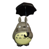 Figura Totoro Con Sombrilla 13cm Estudio Ghibli