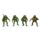 Tortugas Ninjas Set 4 Und Juguete Figuras Colección Articula