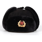 Gorro De Bombardero Ruso Ushanka, Sombrero De Piloto, Sombre