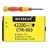 Maxbear Batera Ctr-003, (actualizada) 2200mah Li-ion Nueva B