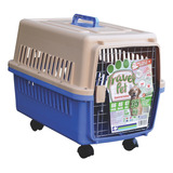 Jaula Transportadora Kennel Perro 66x47x46cm Iata 7506