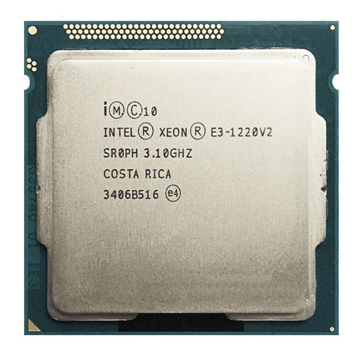 Procesador Intel Xeon E3-1220 V2 Cm8063701160503 De 4 Núcleos Y  3.5ghz De Frecuencia