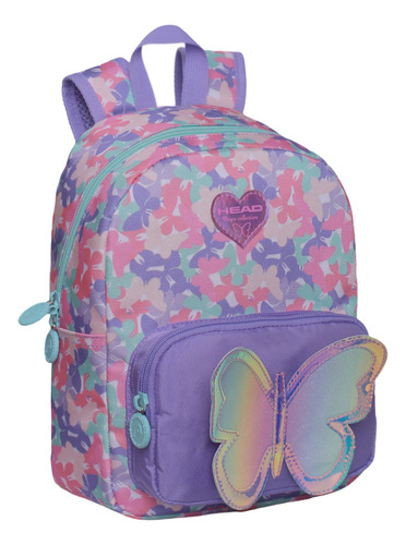 Mochila Infantil Pop Butterfly Rosado Head