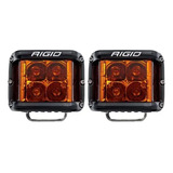 Faros Rigid  Auxiliares D-ss Spot Con Amber Pro Lens (par)