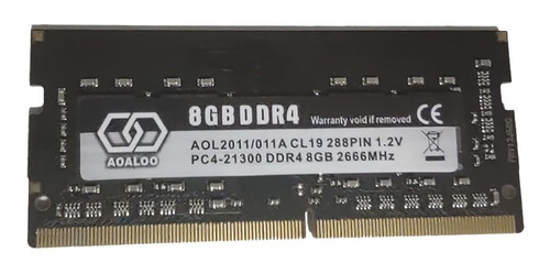 Rápida Memoria Ram Ddr4 Nuevo 8gb 2666 Mhz Para Portatil