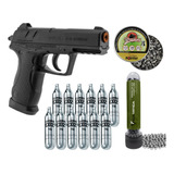 Pistola Co2 Blowback Gamo C15 4.5mm Cão Funcional + Munição