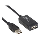 Cabo Extensor Usb 2.0 5 Metros Tblackrox